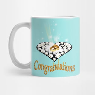 Wedding Day Congratulations Gift Mug